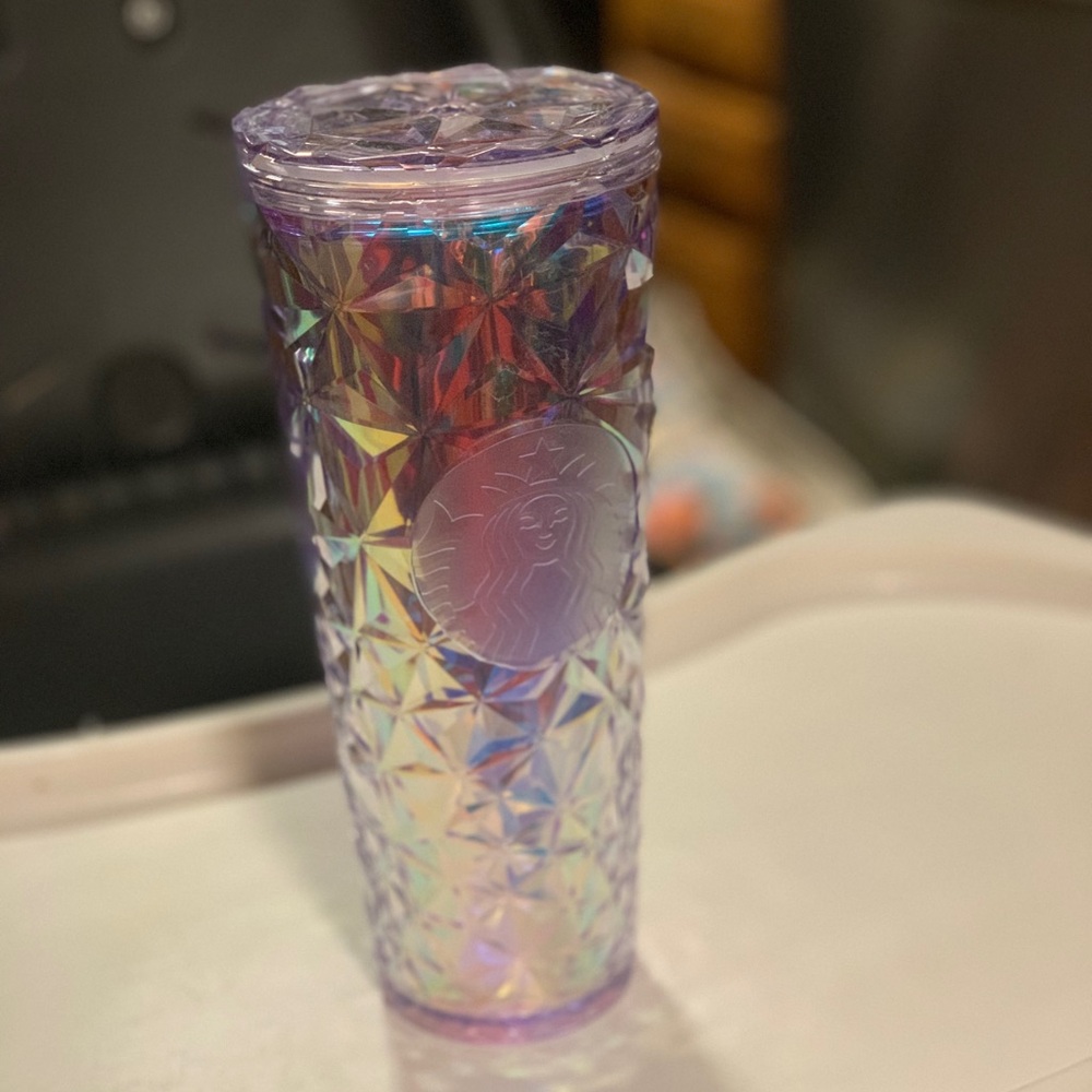 Starbucks Iridescent Prismatic Cold Cup Tumbler
